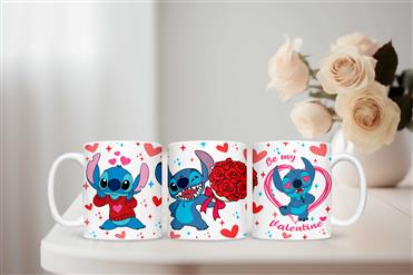 Stitch Be My Valentine